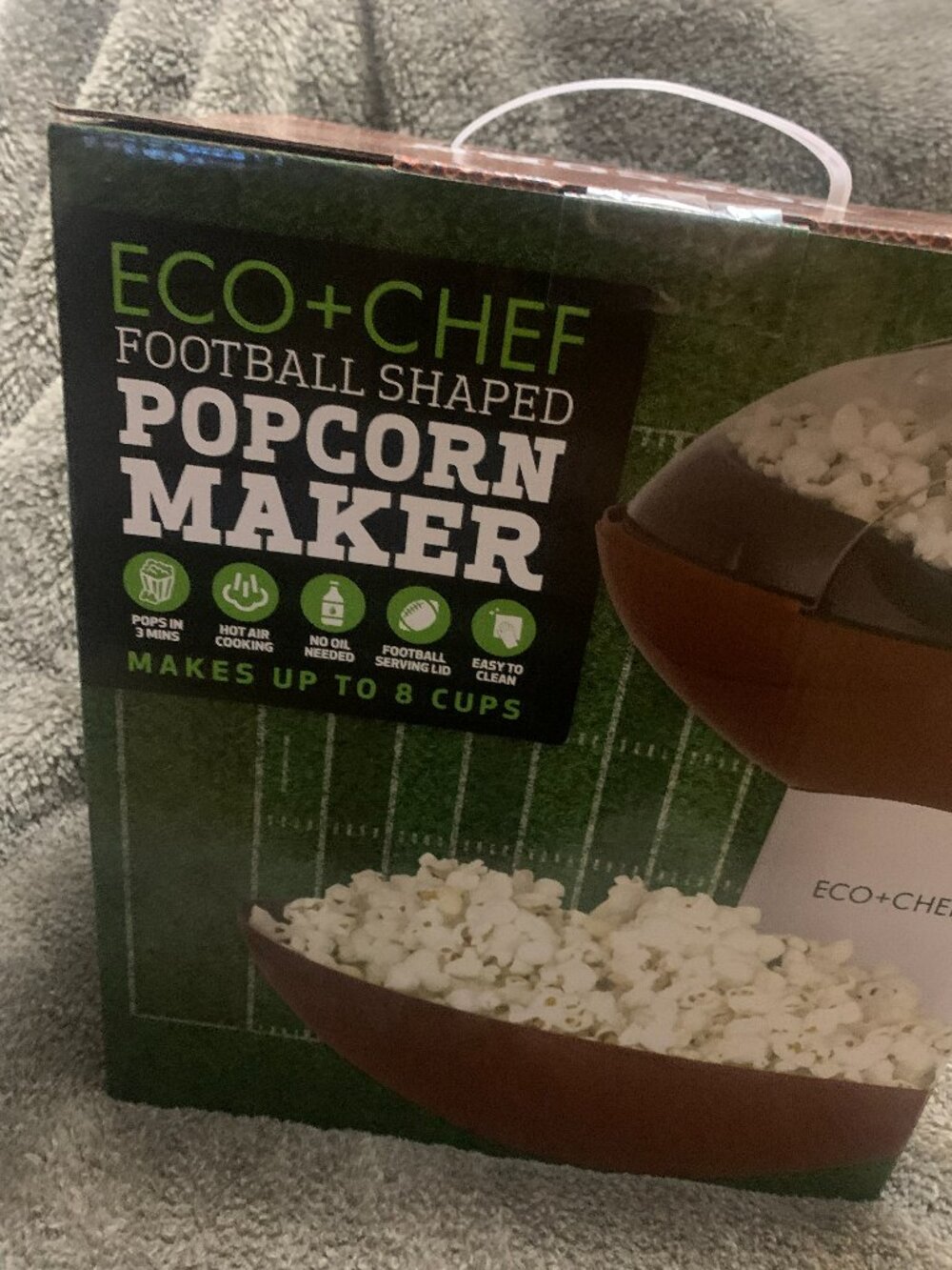 Eco+Chef Football Shaped Popcorn Maker